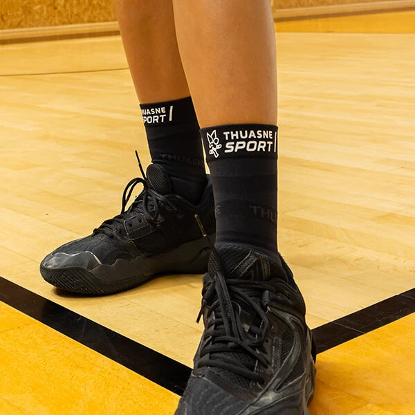 Chaussettes de compression sports collectifs noires