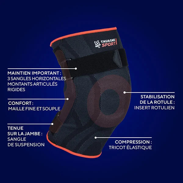 Genouillère ligamentaire renforcée Thuasne sport – Blessures ligamentaires – Maintien 3