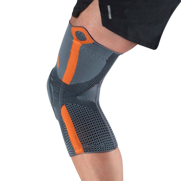 Genouillère rotulienne renforcée vue de dos