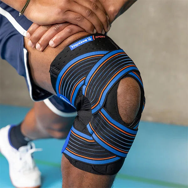 Genouillère strapping ligamentaire ouverte