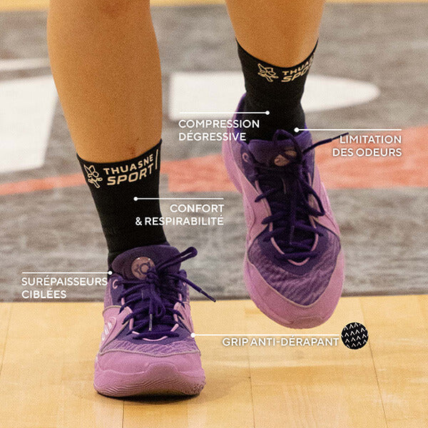 Bénéfices produits chaussettes mi mollet