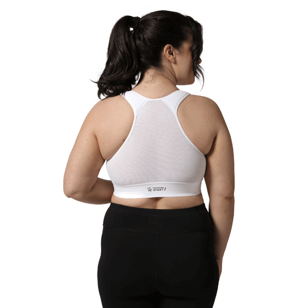 Brassière maintien extrême EAZ’IP EVOLUTION Blanc