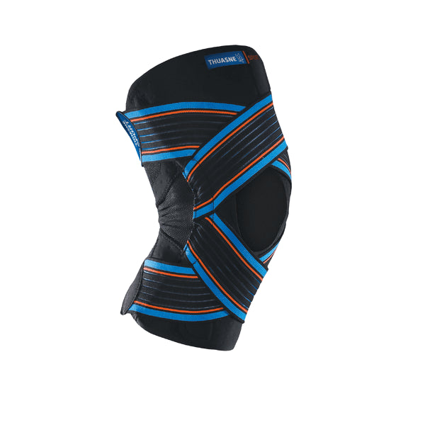 Genouillère strapping ouverte Thuasne sport – Douleur ou genou instable – Maintien 3