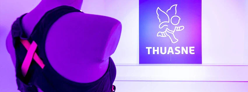 Brassière de sport Strapping et logo Thuasne
