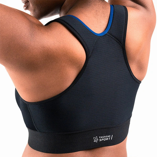 Brassière de sport maintien fort Eazip Evolution 2.0 vue de dos