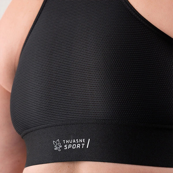 Brassière de sport maintien fort Eazip Evolution 2.0 avec dos nageur