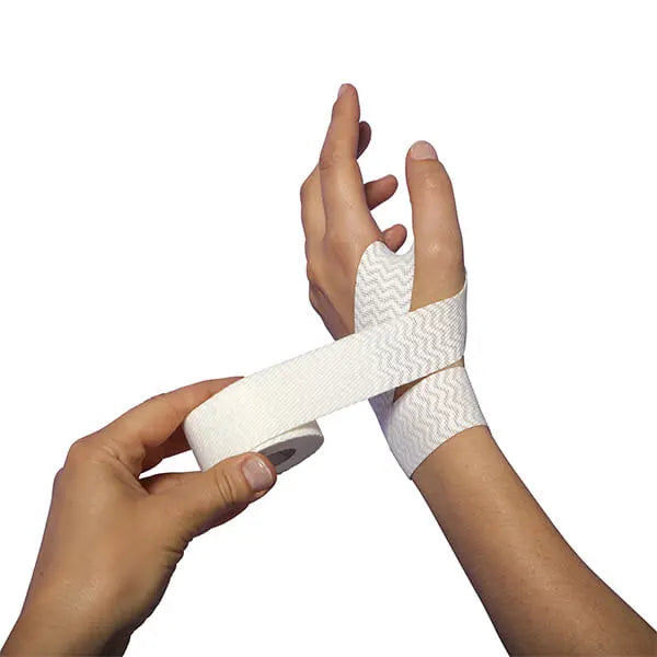 Bande Bandage Genou Strapping élastique à scratch - Attelle