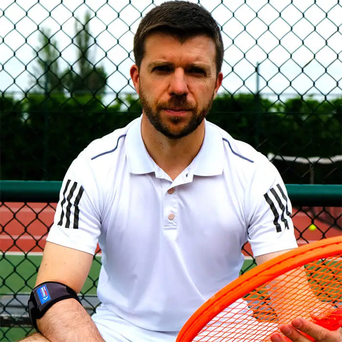 Visuel porté bracelet tendinite Tennis