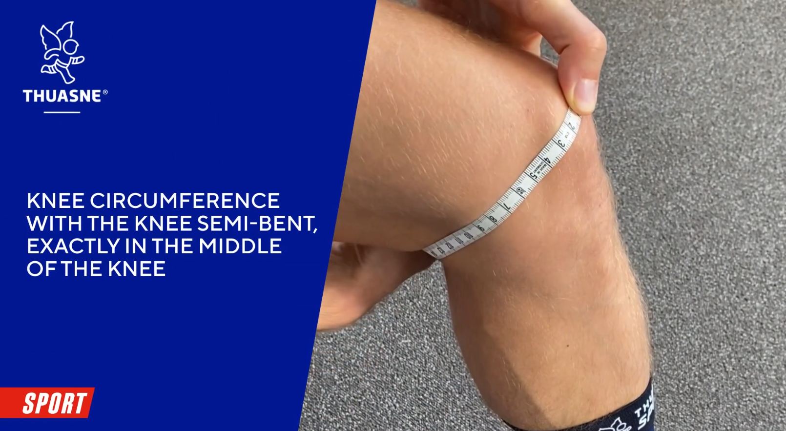 Comment prendre ma mesure de genouillère ligamentaire ? Vidéo